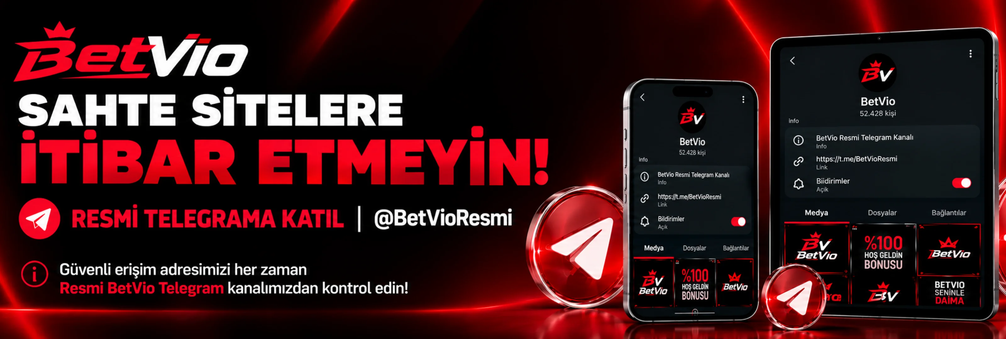 Sahte Sitelere İtibar Etmeyin